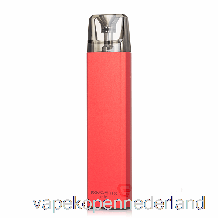 Elektronische Sigaret Vape Aspire Favostix Mini Starterkit Rood